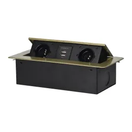 gniazdo-wpuszczane-w-blat-2x2p-z-2xusb-plaski-rant-mosiadz