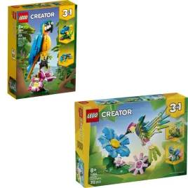 lego-creator-3w1-31384-31136-kolorowy-koliber-i-egzotyczna-papuga