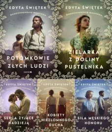 sandomierskie-wzgorza-tomy-1-5-edyta-swietek-literatura-kobieca