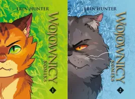 wojownicy-komiks-tomy-1-2-erin-hunter-zestaw