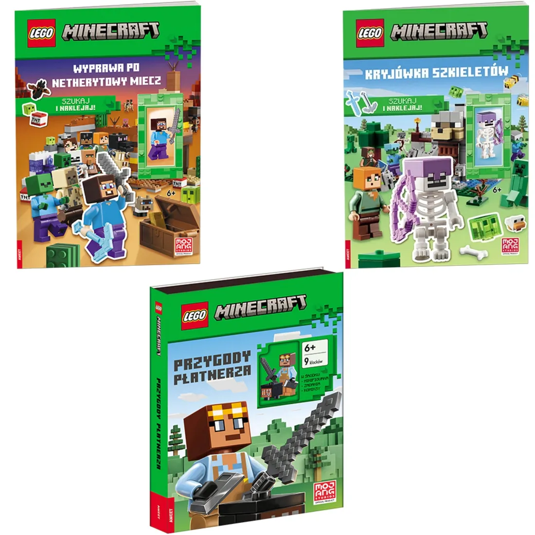 zestaw-lego-minecraft-3w1-ameet-stan-nowy