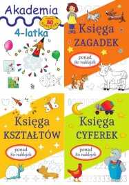akademia-4-latka-ksiega-zagadek-ksztaltow-cyferek-zestaw-x4