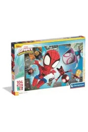 puzzle-104-el-spidey-i-przyjaciele-clementoni
