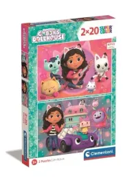 puzzle-2x20-el-koci-domek-gabi-clementoni