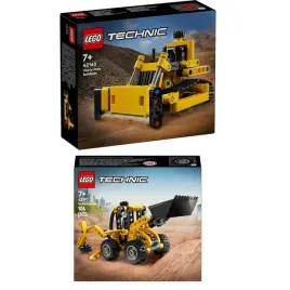 zestaw-lego-technic-42163-42197-buldozer-i-koparko-ladowarka