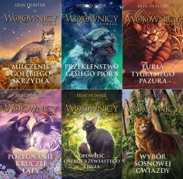 wojownicy-nowela-erin-hunter-tomy-6-11-zestaw-ksiazek