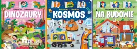 ksiazeczki-z-okienkami-dinozaury-kosmos-na-budowie-zestaw