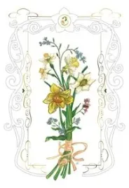 karnet-kwiaty-zonkile-12x18-koperta