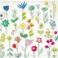 karnet-kwadrat-z-koperta-floral-pattern