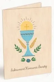karnet-drewniany-c6-koperta-komunia-kielich-niebieski