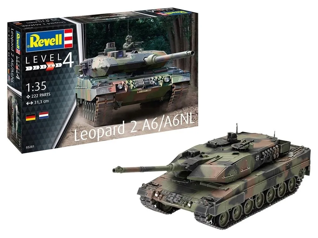 model-plastikowy-leopard-2a6-a6nl