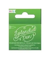 naboje-uzupelniajace-ooly-splendid-pen-zielone-5-sztuk