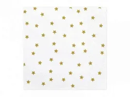 serwetki-zlote-gwiazdki-33x33