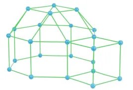 zwariowany-namiot-zielono-niebieski-swiecacy