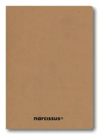 zeszyt-a5-56k-kratka-eco-kraft-6szt-narcissus