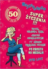 karnet-party-naklejany-b6-koperta-urodziny-50-wz01
