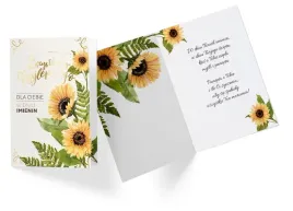 karnet-b6-pr-245-imieniny-sloneczniki