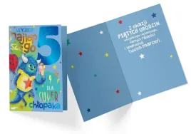 karnet-5-urodziny-chlopiec-potworek-pr-326