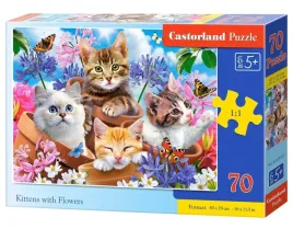 puzzle-70-kittens-with-flowers-castor