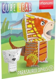 cube-head-model-parasaurolophus