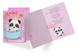 karnet-urodziny-dzieciece-panda