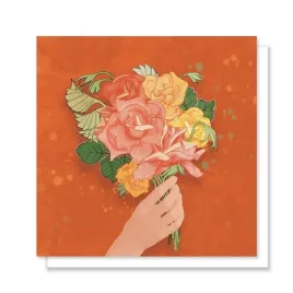 kartka-okolicznosciowa-roze-bukiet-czerwona