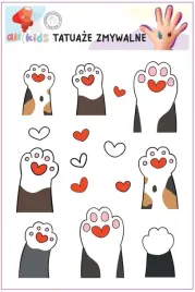 tatuaze-zmywalne-dla-dzieci-kocie-lapki