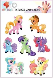 tatuaze-zmywalne-dla-dzieci-wesole-kucyki