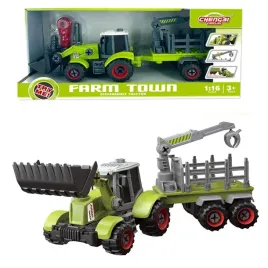 traktor-z-lyzka-i-przyczepa-do-skrecania