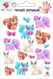 tatuaze-zmywalne-dla-dzieci-wesole-kotki