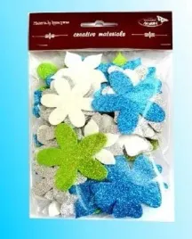 kwiatki-brokatowe-60szt