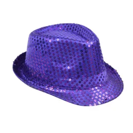 kapelusz-cekiny-fioletowy