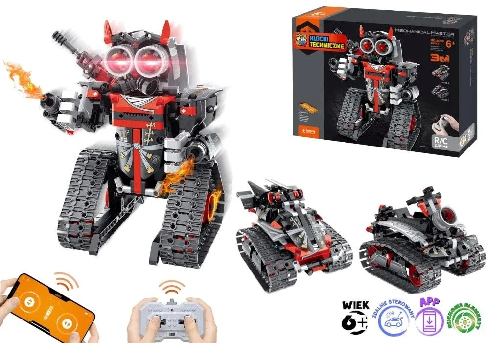 klocki-techniczne-3w1-robot-auto-czerwony