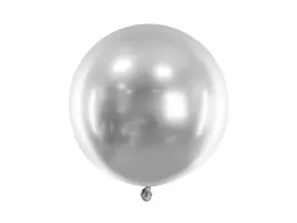 balon-okragly-glossy-srebrny-60cm