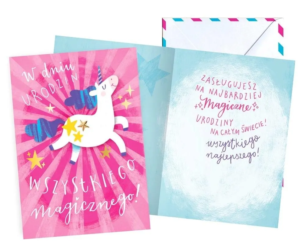 karnet-b6-urodziny-jednorozec