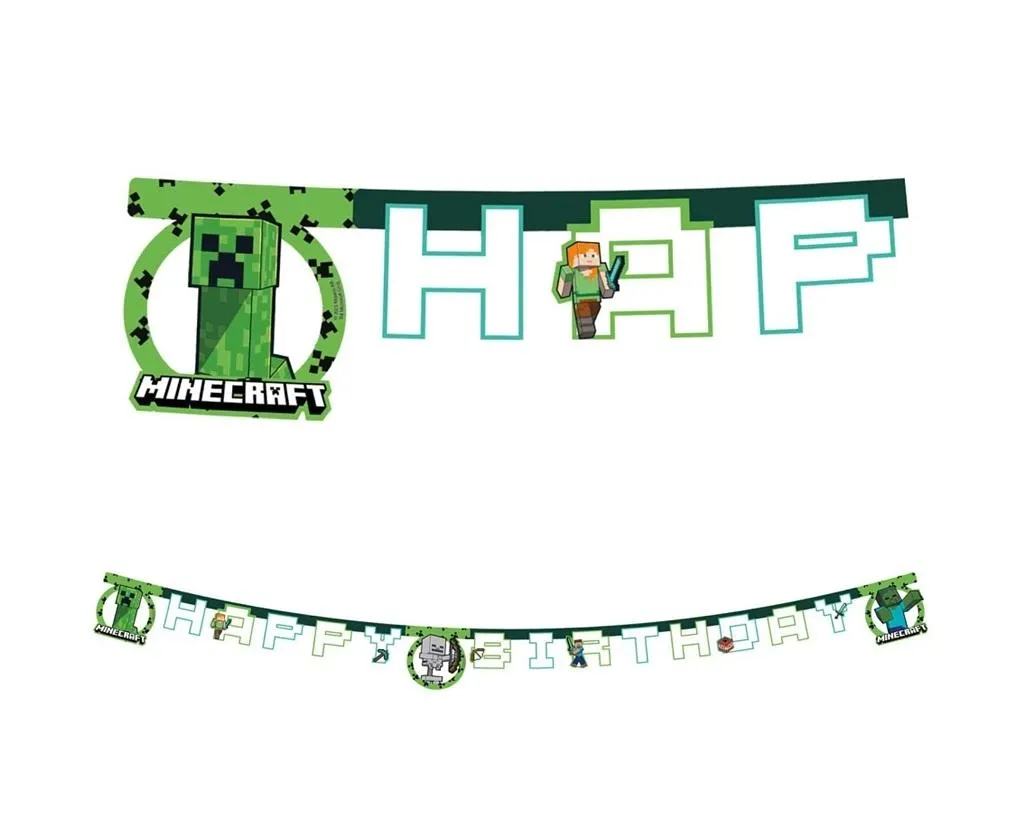 banner-minecraft-happy-birthday