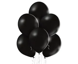 balony-pastel-black-50szt