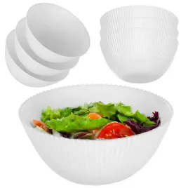 salaterka-miska-15cm-szklana-do-zupy-przekasek-biala-ryflowana-zestaw-3-szt