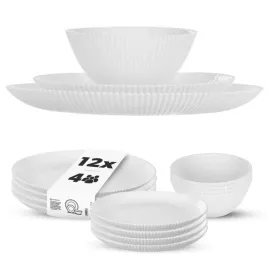 serwis-obiadowy-4-osoby-zestaw-talerzy-12el-talerze-komplet-zastawa-biala