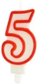 swieczka-5-czerwona