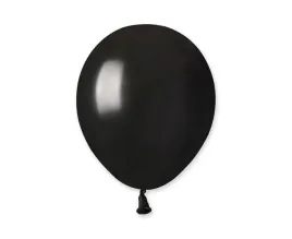 balony-metaliczne-czarne-100szt