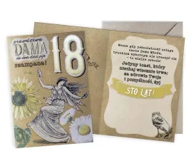 karnet-urodziny-vintage-18-prawdziwa-dama