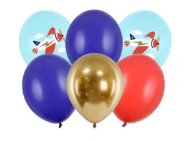 balony-samoloty-30cm-6szt
