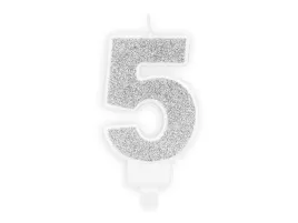 swieczka-urodzinowa-5-srebrna-7cm