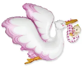 balon-foliowy-bocian-baby-girl-fx-61cm