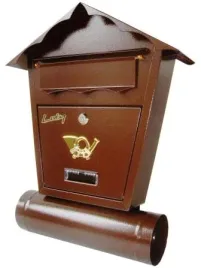 skrzynka-na-listy-z-tuba-sd2t-brazowa