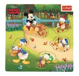 puzzle-mini-drewniane-mickey-and-friends-trefl
