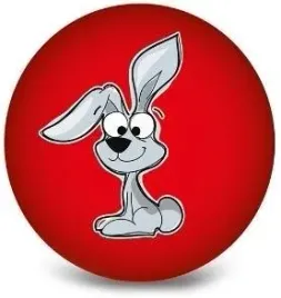 pilka-pvc-230mm-zajaczek