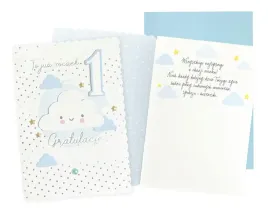 karnet-b6-urodziny-roczek-chmurka-niebieska