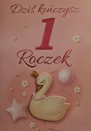 karnet-urodziny-roczek-dziewczynka